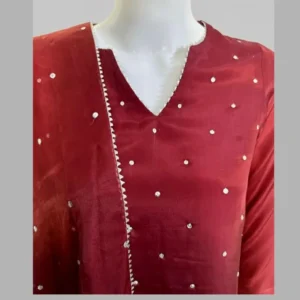 Crimson Farshi Shalwar